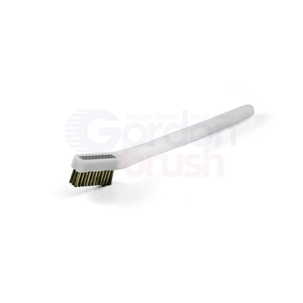 3 x 11 Row 0.003 SS Bristle and Acetal Handle Scratch Brush, PK12